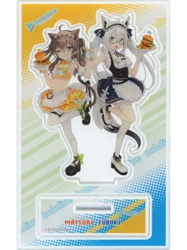 Shirakami Fubuki Natsuiro Matsuri VTuber Hololive Acrylic Stand Molly Online Vol.6 Limited Acrylic Stands [USED]