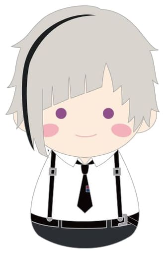Atsushi Nakajima Bungo Stray Dogs Es Series Nino FUKUBUKU COLLECTION Trading Mascot Key Chain [USED]
