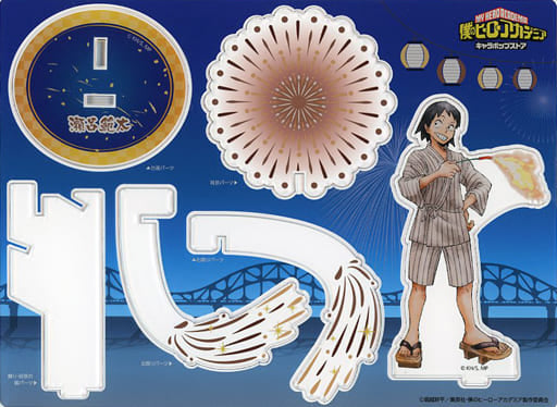 My Hero Academia Hanta Sero Acrylic Diorama 2021 Fireworks Ver. Chara Pop Store Tsukutte! Uruyo! Yaoyorozuya Limited Acrylic Stands [USED]