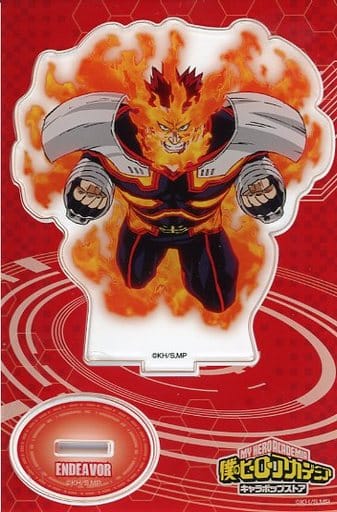 My Hero Academia Endevor Acrylic Stand 2021 Chara Pop Store Tsukutte! Uruyo! Yaoyorozuya Limited Acrylic Stands [USED]