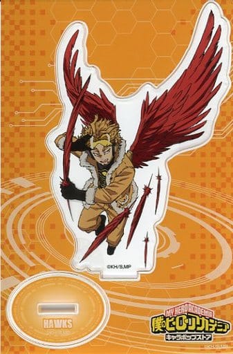 My Hero Academia Hawks Acrylic Stand 2021 Chara Pop Store Tsukutte! Uruyo! Yaoyorozuya Limited Acrylic Stands [USED]