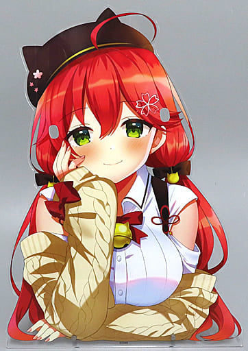 Sakura Miko VTuber Hololive Original Illustration by Kuroto-sensei BIG Glasses Holder Acrylic Stand Birthday Anniversary 2021 Acrylic Stands [USED]