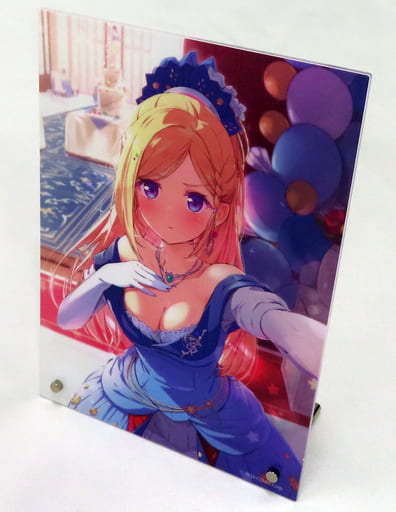 Aki Rosenthal VTuber Hololive Akitake Azumi-sensei Original Illustration Acrylic Panel Birthday Anniversary 2021 Acrylic Stands [USED]