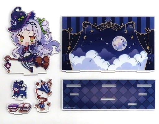 Murasaki Shion VTuber Hololive Eku Kamikura-Sensei Original Illustration Acrylic Diorama Stand Birthday Anniversary 2020 Acrylic Stands [USED]