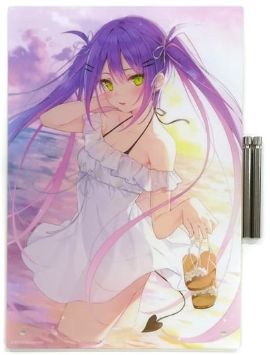 Tokoyami Towa VTuber Hololive Rurudo-sensei Original Illustration Acrylic Panel Birthday Anniversary 2020 Acrylic Stands [USED]