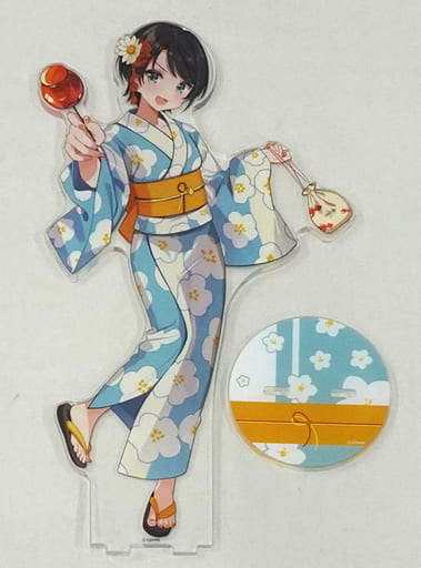 Ozora Subaru VTuber Hololive Approx. 1/4 Scale Yukata Acrylic Stand! Birthday Anniversary 2021 Acrylic Stands [USED]