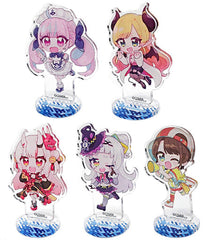 Minato Aqua, etc. VTuber Hololive Hololive 2nd Generation Chibi Acrylic Figure with Illustration Atre Akihabara Hololive Summer Festival Exclusive 5 Body Set Acrylic Stands [USED]