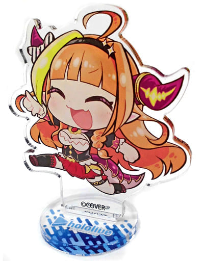 Kiryuu Coco VTuber Hololive Chibi Acrylic Figure with Illustration Atre Akihabara Hololive Summer Festival Exclusive Acrylic Stands [USED]