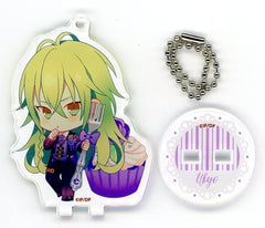 Ukyo Amnesia & Collar x Malice Trading Acrylic Stand Key Chain Amnesia animate cafe Limited Key Chain [USED]