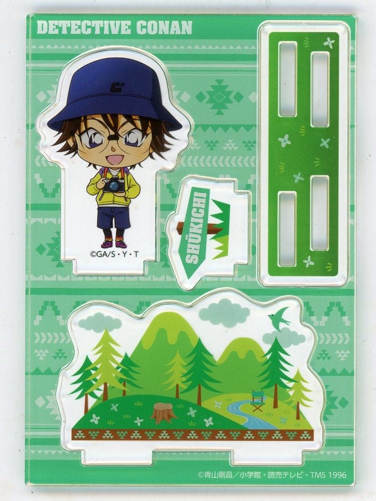 Shukichi Haneda Outdoor Detective Conan: The Scarlet Bullet Acrylic Diorama Stand Public Commemoration Fair in Tokyu Hands Limited Acrylic Stand [USED]