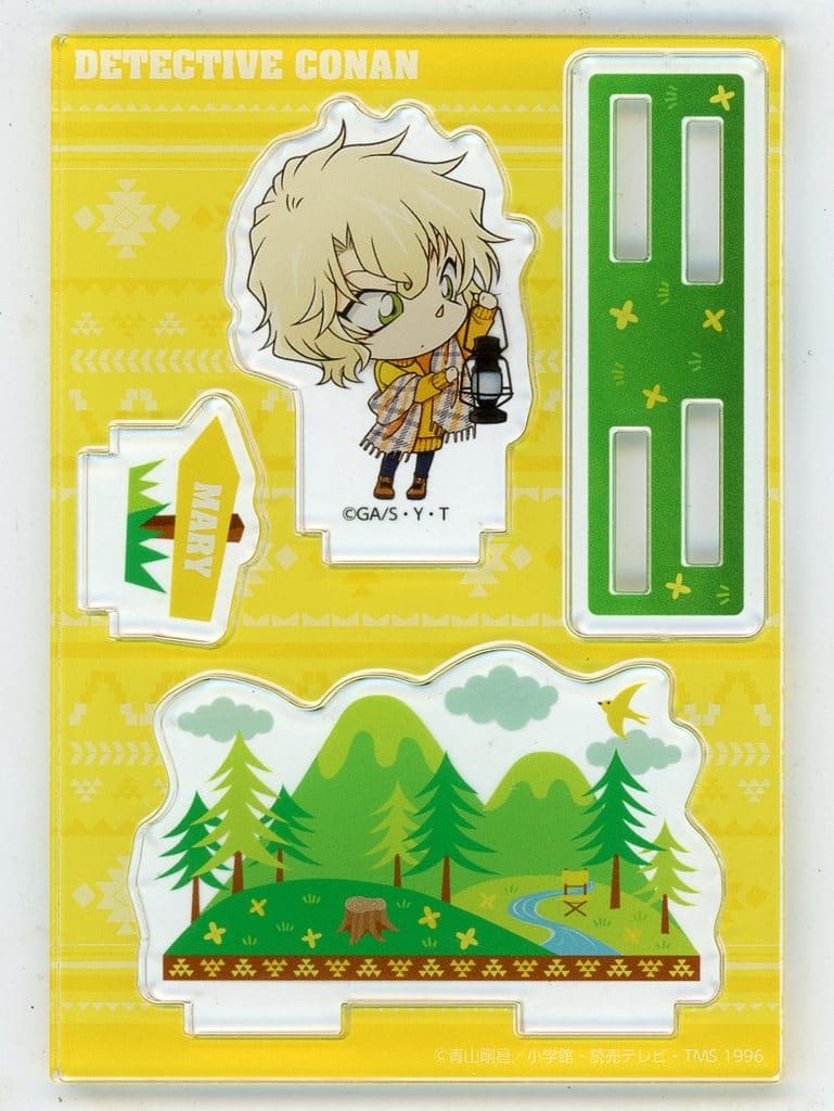 Mary Sera Outdoor Detective Conan: The Scarlet Bullet Acrylic Diorama Stand Public Commemoration Fair in Tokyu Hands Limited Acrylic Stand [USED]