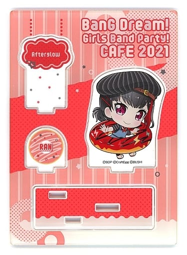 Ran Mitake BanG Dream! Girls Band Party! Acrylic Stand Bang Dream! Girls Band Party! Cafe 2021 Limited Acrylic Stand [USED]