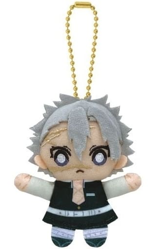 Sanemi Shinazugawa Demon Slayer: Kimetsu no Yaiba Finger Puppet Mascot Key Ring [USED]