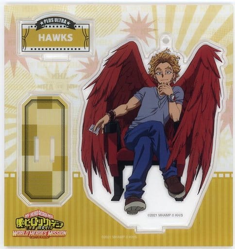 My Hero Academia: World Heroes' Mission Hawks Movie Acrylic Stand Theater Limited Acrylic Stands [USED]