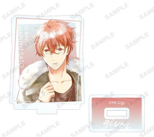 Mafuyu Sato Close-up Given Movie Ani-Art Aqua Label Trading Acrylic Stand Acrylic Stands [USED]