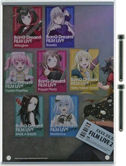 Ran Mitake, etc. BanG Dream! Film Live 2nd Stage Key Visual Part 2 Acrylic Board Advance Ticket with Bonus Goods Acrylic Stand [USED]