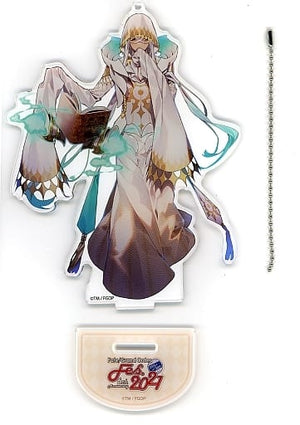 Caster/Asclepius Fate/Grand Order By Servant Newly Drawn Illustration Acrylic Mascot C Fes. 2021 6th Anniversary Limited Key Chain [USED]