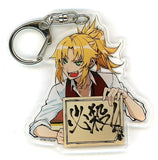 Saber/Mordred Fate/Grand Order Program Concept Art Acrylic Keychain Hidetoshi Iwamoto Fes. 2021 6th Anniversary Limited Key Chain [USED]