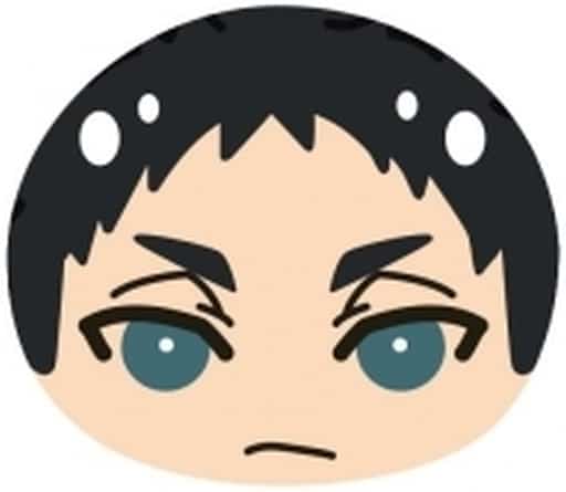 Keiji Akaashi Haikyu!! TO THE TOP Omanjuu Niginigi Mascot Mascot A Key Chain [USED]