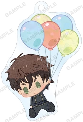 Suzaku Kururugi Code Geass: Lelouch of the Rebellion Trading Popoon Acrylic Key Chain Key Chain [USED]