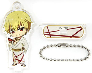 Gilgamesh Fate/Grand Carnival Connectable Acrylic Stand Key Chain LAWSON Limited Key Chain [USED]