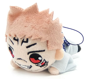 Ryomen Sukuna Jujutsu Kaisen Lying Plush Toy Petit Key Ring [USED]