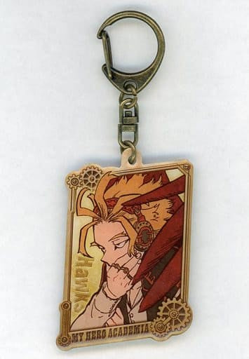 My Hero Academia Hawks Metal Keychain My Hero Academia Exhibition Drawing Smash Limited Keychains [USED]