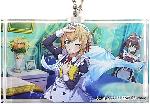 Cielo Lean Konosuba: Fantastic Days Trading Layered Acrylic Key Chain Vol.2 Pop Up Store Atre Akihabara Limited Key Chain [USED]