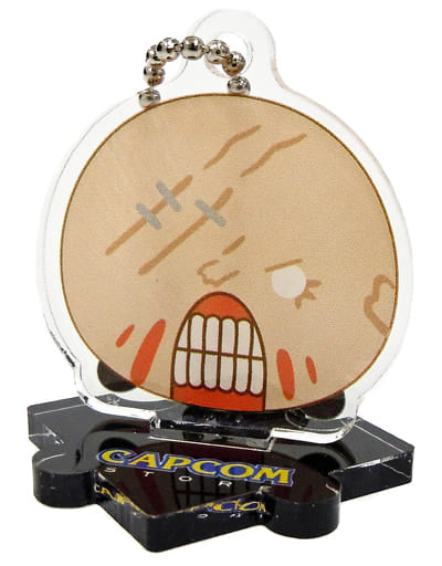 Tyrant Resident Evil Capkoron Trading Acrylic Stand Key Chain Capcom Store Tokyo Limited Key Chain [USED]