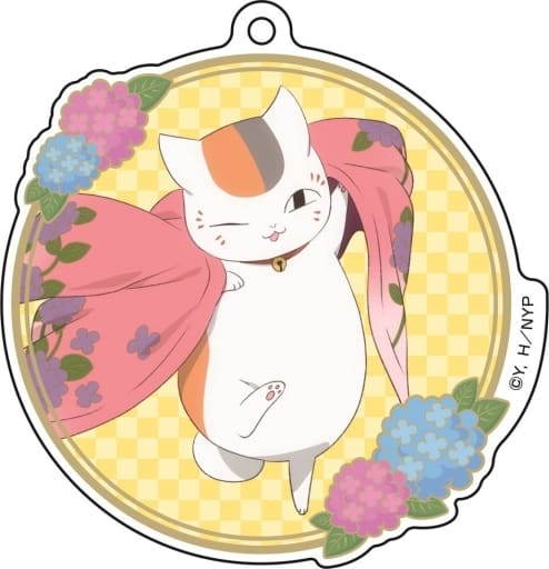 Nyanko-sensei 2 Natsume's Book of Friends Acrylic Key Chain Key Chain [USED]
