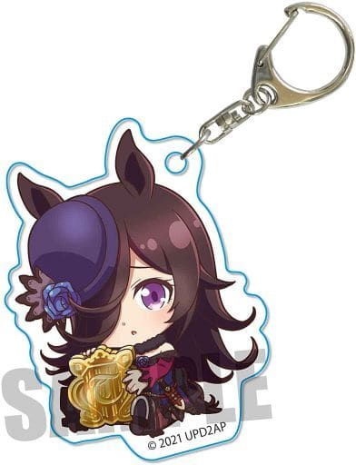 Rice Shower Uma Musume Pretty Derby Season 2 Gyugyutto Acrylic Key Chain Key Ring [USED]