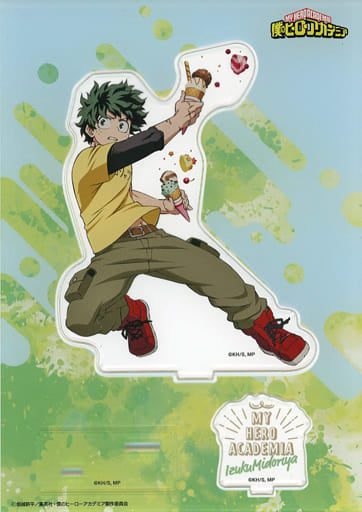 My Hero Academia Izuku Midoriya Acrylic Stand Summer Acrylic Stands [USED]