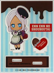 Fire Force Princess Hibana Panel Style Acrylic Stand Valentine Ver. Princess Cafe Limited Acrylic Stands [USED]