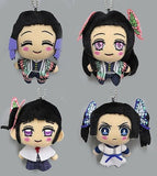 Shinobu Kocho, etc. Demon Slayer: Kimetsu no Yaiba Key Chain Mascot Vol.7 All 4 Types Set Key Ring [USED]