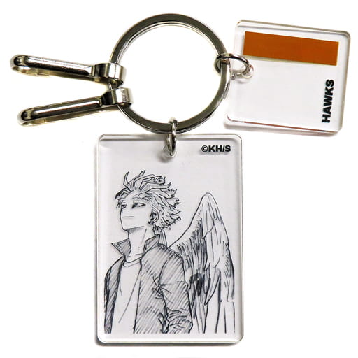 My Hero Academia Hawks Clear Base Keychain Keychains [USED]