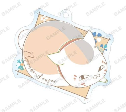 Nyanko-sensei G Natsume's Book of Friends Lette-Graph Trading Nyanko-sensei Acrylic Key Chain Key Chain [USED]