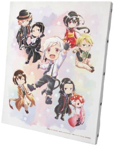 Chuuya Nakahara, etc. Bungo Stray Dogs Wan! Ani-Art Aqua Label Canvas Board Key Chain [USED]