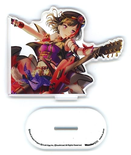 Ran Mitake BanG Dream! Girls Band Party! for Nintendo Switch Acrylic Figure WonderGOO Limited Nintendo Switch Game Limited Set Ran Mitake Bonus Included Acrylic Stand [USED]