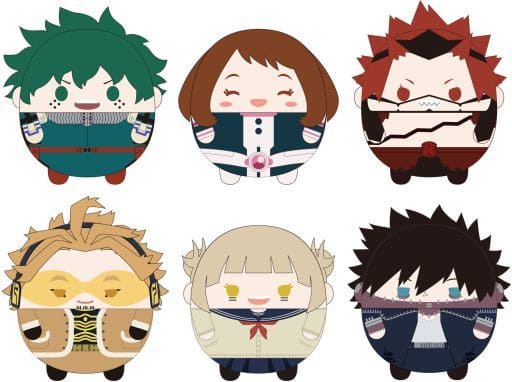 Ochaco Uraraka, etc. My Hero Academia Fuwakororin 003 All 6 Types Set Mascot [USED]