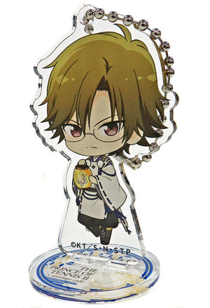 Kunimitsu Tezuka The New Prince of Tennis Trading Acrylic Stand Key Chain Moon Viewing Ver. animate cafe Limited Key Chain [USED]