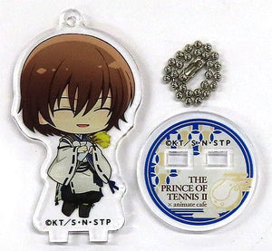 Shusuke Fuji The New Prince of Tennis Trading Acrylic Stand Key Chain Moon Viewing Ver. animate cafe Limited Key Chain [USED]