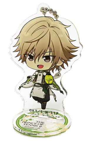 Kuranosuke Shiraishi The New Prince of Tennis Trading Acrylic Stand Key Chain Moon Viewing Ver. animate cafe Limited Key Chain [USED]