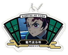 Tanjiro Kamado B Demon Slayer: Kimetsu no Yaiba Decofla Acrylic Key Chain Vol.5 Key Chain [USED]