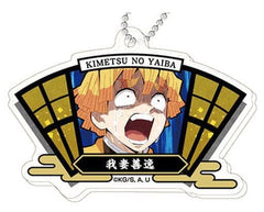 Zenitsu Agatsuma Demon Slayer: Kimetsu no Yaiba Decofla Acrylic Key Chain Vol.5 Key Chain [USED]
