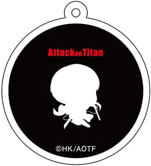 Levi Silhouette Attack on Titan Acrylic Key Chain Key Chain [USED]