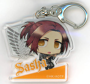 Sasha Blouse Attack on Titan Acrylic Key Chain Key Chain [USED]