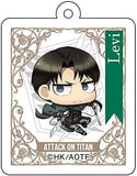 Levi Attack on Titan Chimi Chara Acrylic Key Chain Key Chain [USED]