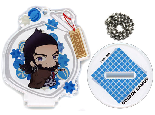 Kiroranke Deformed Character Golden Kamuy Trading Acrylic Stand Key Chain Japanese Candy Key Chain [USED]