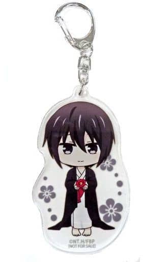 Souma Akito Fruit Basket The Final Newly Drawn Mini Character Acrylic Key Chain animate Limited Blu-ray/DVD Vol.3 Purchase Bonus Key Chain [USED]