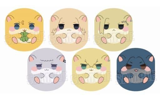 Chifuyu Matsuno, etc. Tokyo Revengers Ham Marukotto All 6 Types Set Key Chain [USED]